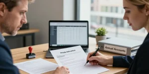 declaration confidentialite depot des comptes