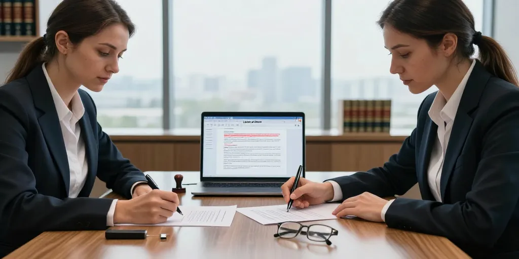Exemple lettre d’intention : le modèle Word et clauses juridiques à inclure